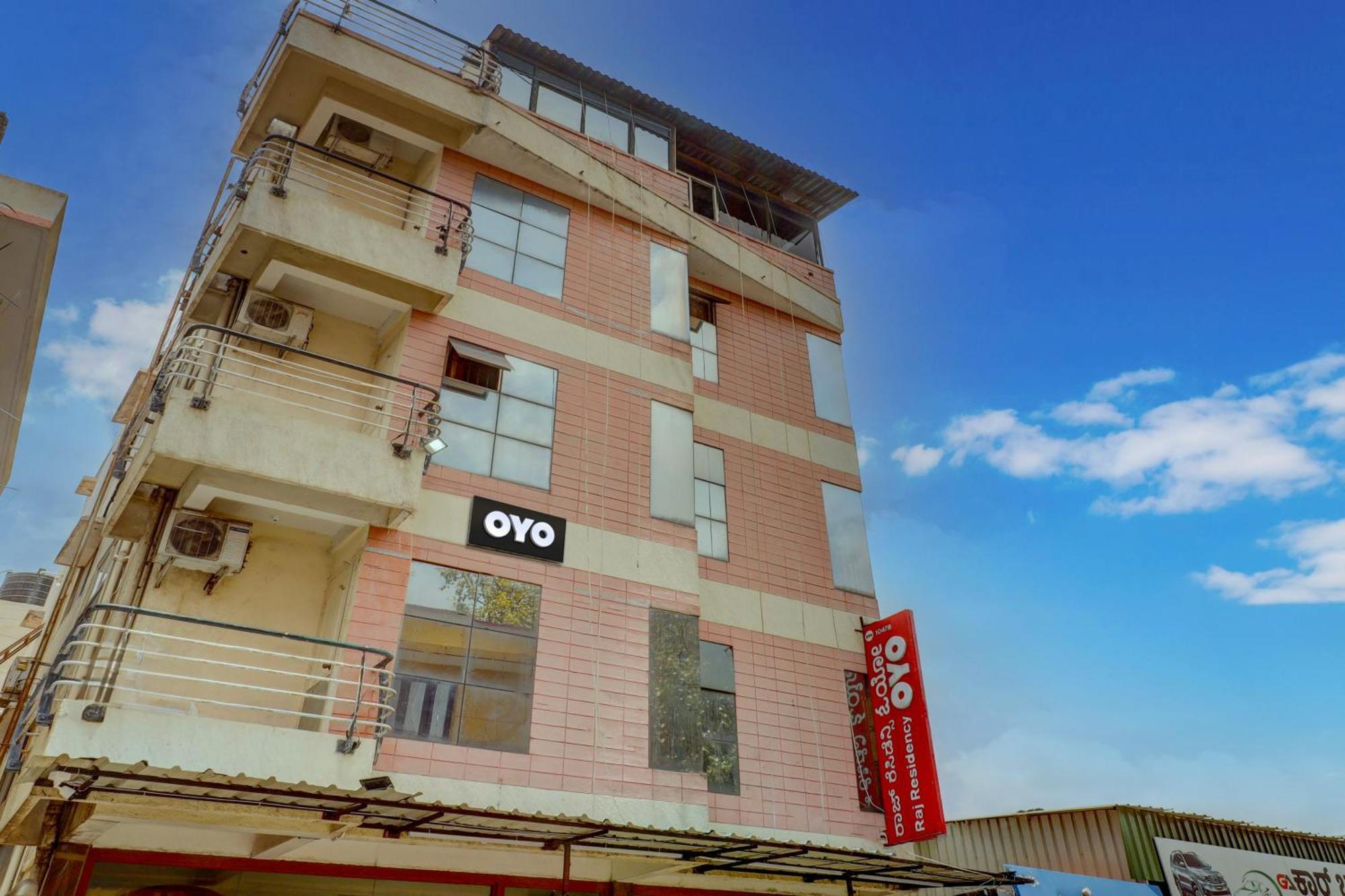 Oyo Flagship Raj Residency Hotell Bangalore Exteriör bild